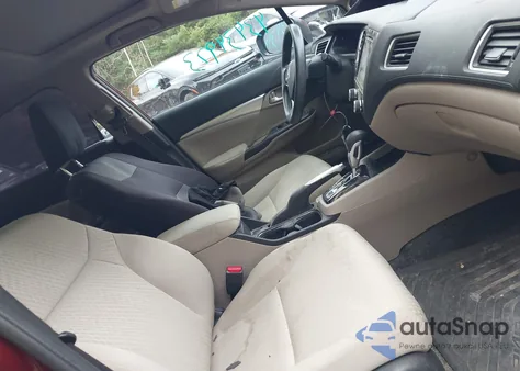 2015 Honda Civic Ex из США, поврежденный, VIN 2HGFB2F83FH505811